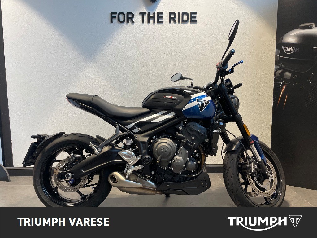 TRIUMPH Trident 660 Cobalt Blue / Sapphire Black Abs