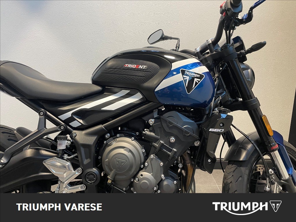 TRIUMPH Trident 660 Cobalt Blue / Sapphire Black Abs